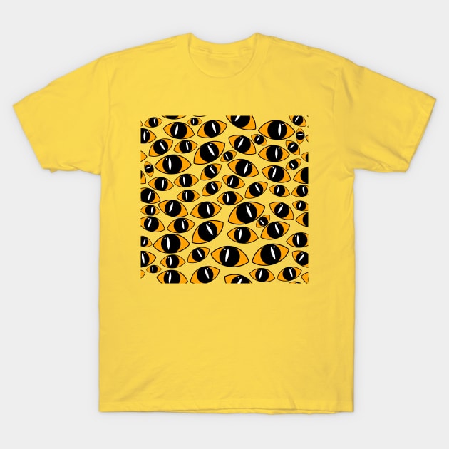 Cat’s eyes’s looking at you T-Shirt by Givepineapple